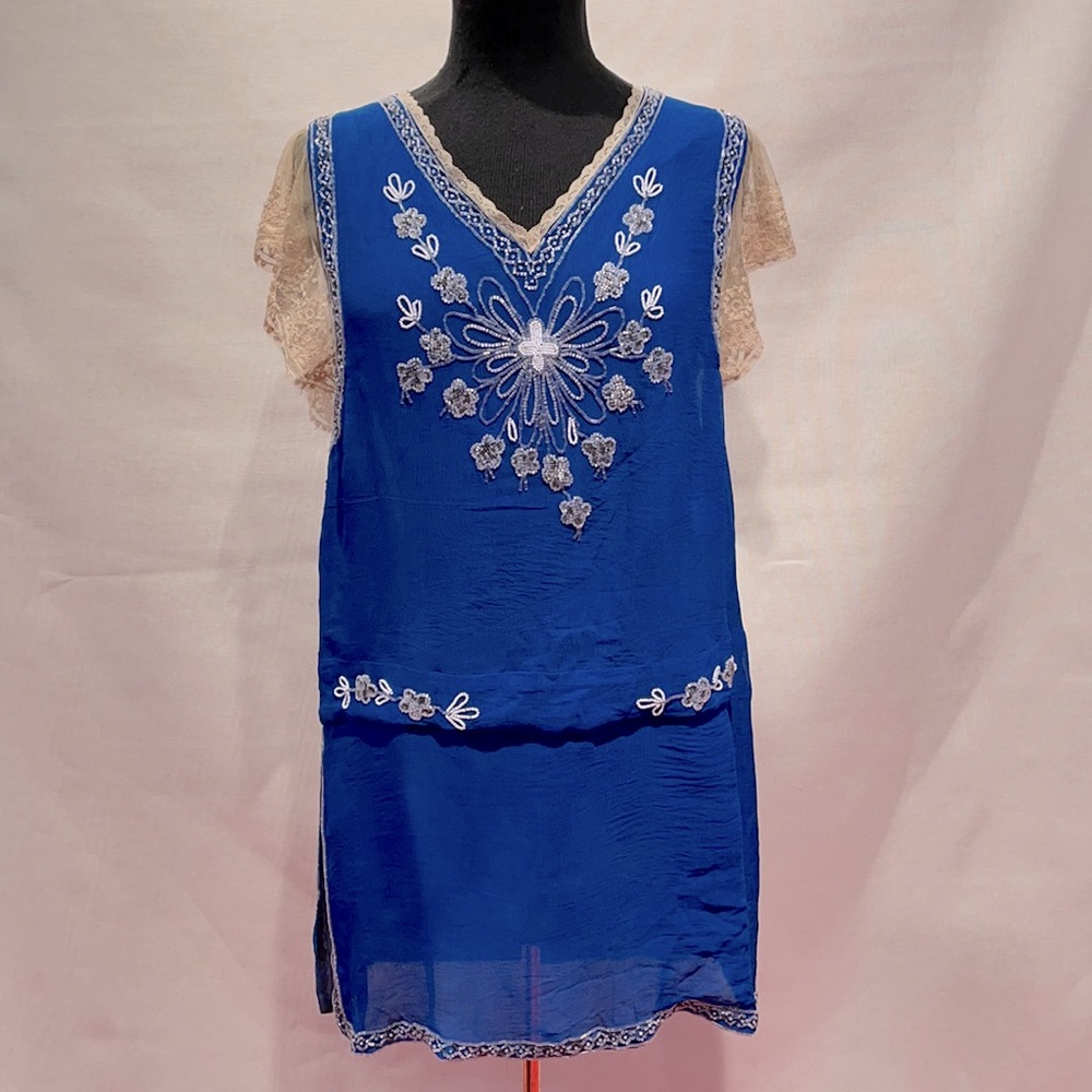 COPY - Anna Sui beaded tunic